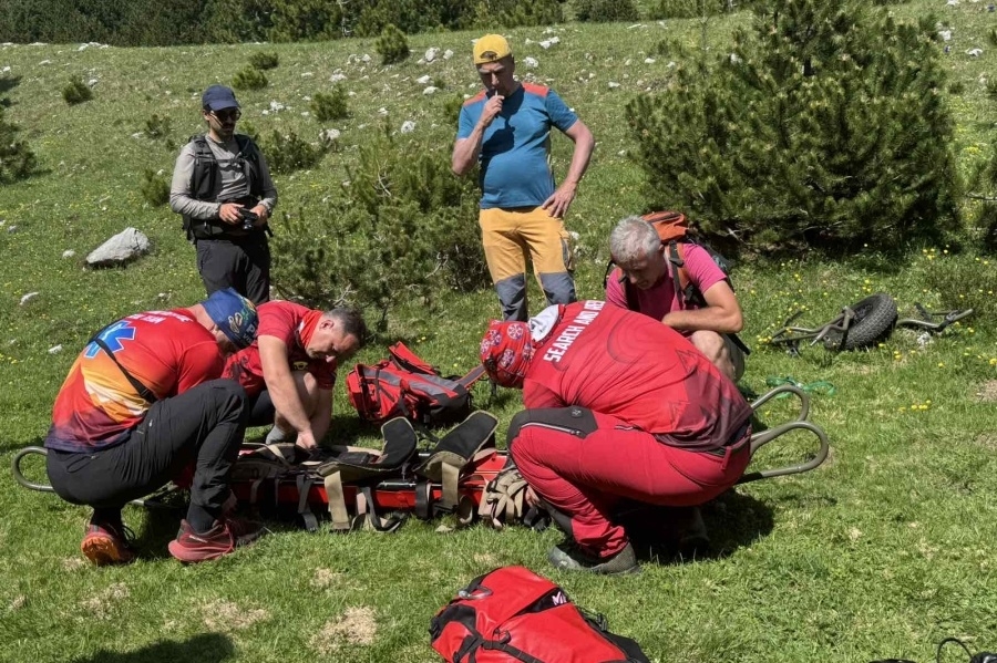 UVIJEK NA VISINI ZADATKA: GSS Prenj uspješno evakuisao teško