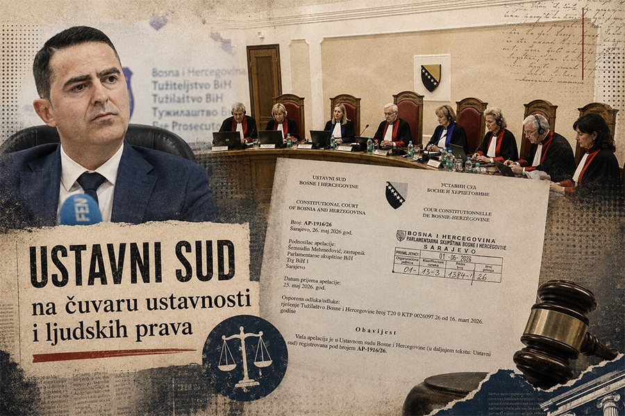OTKRIVAMO: Šemsudin Mehmedović Ustavnom sudu BiH uputio apelaciju protiv rješenja glavnog tužioca Milanka Kajganića...