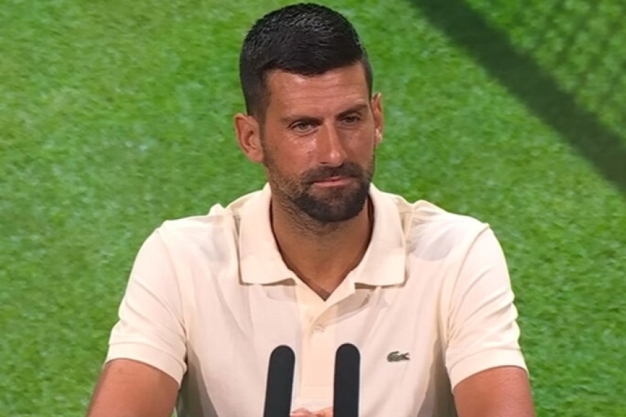 ĐOKOVIĆ NIJE VJEROVAO ŠTA GA ODMAH PITAJU NA STARTU WIMBLEDONA: 'Baš lijep način da otvorite'