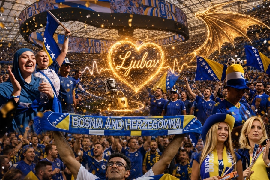 HRVATSKI MEDIJ PIŠE O REPREZENTACIJI BiH: 'Neka živi ljubav' (VIDEO)