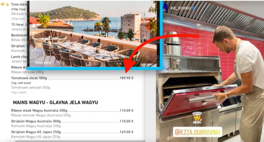 DŽEKO JE IKONA NA MUNDIJALU, A POGLEDAJTE KAKO MU IDE BIZNIS NA JADRANU: Evo kakve su cijene u njegovom elitnom dubrovačkom restoranu...