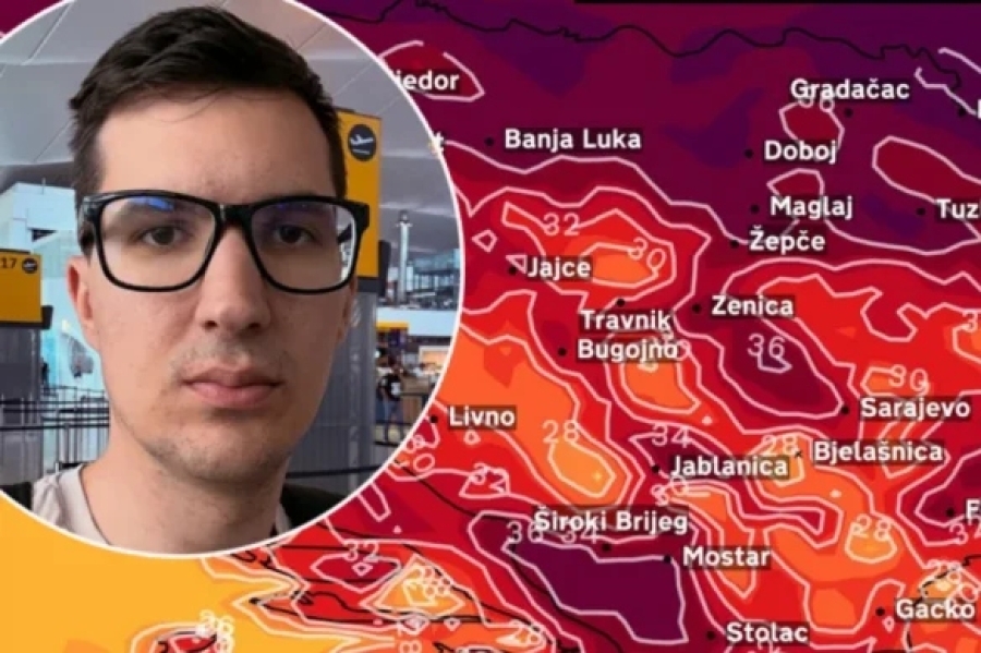 SLADIĆ NEMA DOBRE VIJESTI: Evo kada stižu temperature od 41 stepen