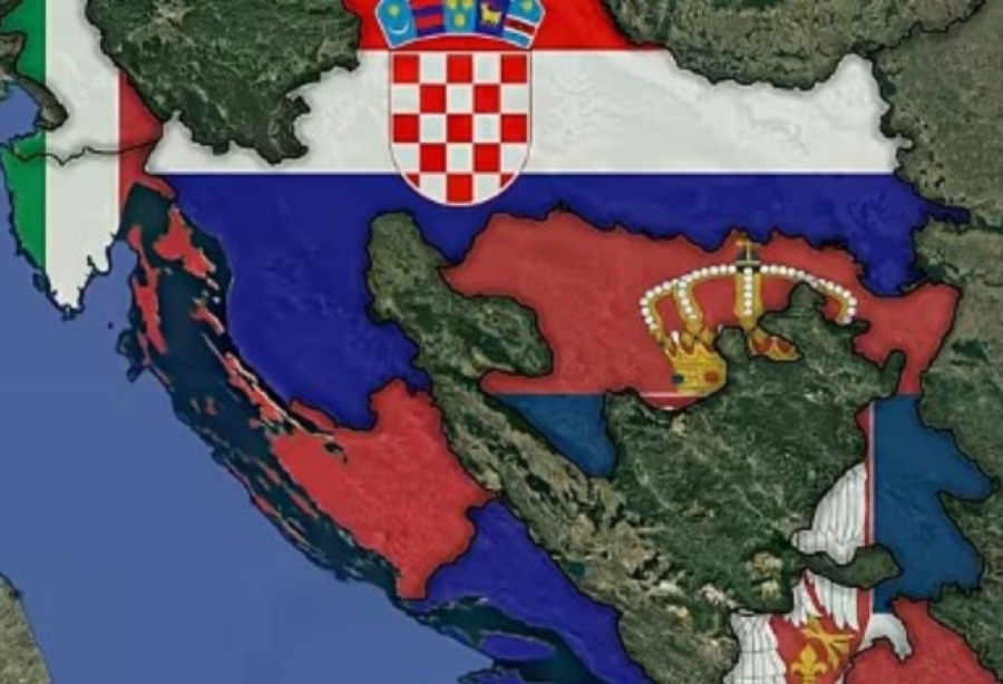 POJAVILA SE KARTA ZBOG KOJE HRVATI BJESNE: Istru daje Italiji, a Dalmaciju Srbiji