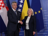 'SB' NA LICU MJESTA: Andrej Plenković stigao u Sarajevo na sastanak sa Borjanom Krišto! (FOTO)