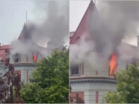 VATROGASCI NA TERENU: Gori zgrada ambasade Pakistana u Beogradu (VIDEO)