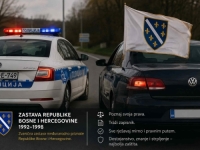 OBJAVLJENA IZUZETNO VAŽNA UPUTSTVA: Evo kako da postupite ako vas policija Rs zaustavi zbog zastave s ljiljanima?