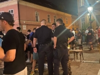 INCIDENT U CENTRU ZAGREBA: Naguravali se hrvatski i engleski navijači, stigla policija (FOTO)