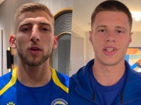 NA ENGLESKOM JEZIKU: Jovo Lukić i Nidal Čelik poslali video-poruke navijačima...
