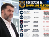 KATICA OBJAVIO GRAFIKON: Pogledajte detaljan cjenovnik kazni, za alkohol i drogu idu i do 3.000 KM
