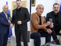 VELIKO PRIZNANJE ZA LEGENDE BH. NOGOMETA: Diplomatski pasoši uručeni Vahi i Meši