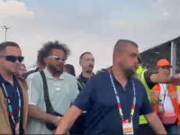 HITNO JE EVAKUIRAN: Nemile scene u Meksiku, zaštitari spašavali legendarnog nogometaša Real Madrida...