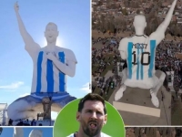 POGLEDAJTE KAKO IZGLEDA MONUMENTALNO DJELO: Messi dobio kip visok 26 metara (FOTO)