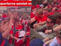 NEVJEROVATNE SCENE U SRCU NEW YORKA: Stotine Norvežana veslale na Times Squareu (VIDEO)