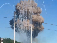 HAOS U RUSIJI: Eksplodiralo masivno skladište municije u Belgorodu, nebo zasuto projektilima (VIDEO)