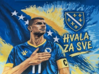 MUNDIJALSKA GROZNICA TRESE BIH: Osvanuo mural kapitena Džeke kao simbol nade za historijski uspjeh Zmajeva