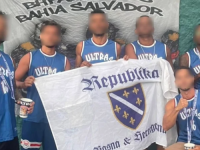 ZMAJEVI IMAJU PODRŠKU NA DRUGOM KRAJU SVIJETA: Zastava s ljiljanima ponosno krasi brazilsku tribinu