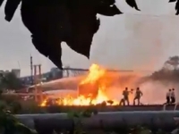 GUSTI CRNI DIM PREKRIO NEBO, LJUDI U PANICI: Pakao u naftnom postrojenju, ljekari se bore za živote radnika (VIDEO)