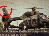 NOVI GAF HRT-a: Vježbu HV-a najavili fotkom helikoptera Vojske Srbije
