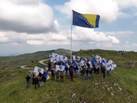 ZASTAVA BOSNE I HERCEGOVINE PONOVO PODIGNUTA NA JAHORINI: Prethodna je uništena zajedno s jarbolom