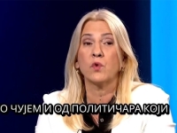 NEVJEROVATNE SCENE U STUDIJU: Pogledajte kakav natpis je osvanuo na ekranu iznad glave Željke Cvijanović...