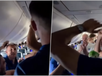 LUDNICA U AVIONU 'ZMAJEVA': Zapjevali 'Prokleta je Amerika...' (VIDEO)