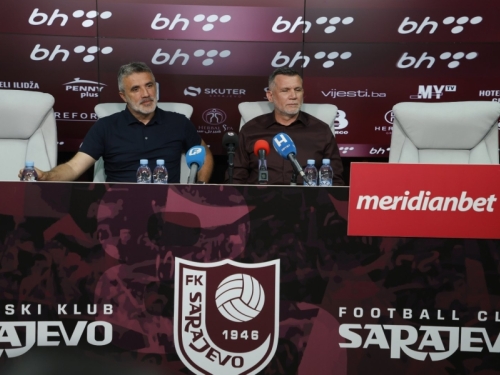 SARAJEVO IMA NOVOG ŠEFA: Zekić i Mamić podijelili karte, pljuštala obećanja na Koševu, poslali i poruku 'Zmajevima' pred Mundijal (FOTO)