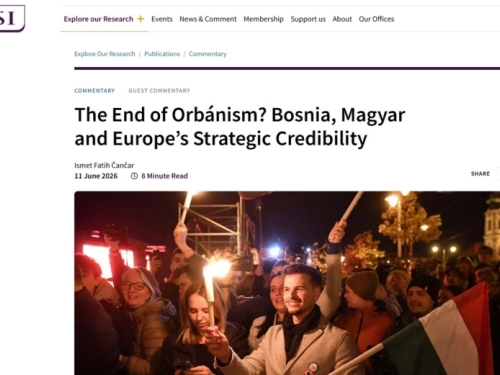 ANALIZA ISMETA FATIHA ČANČARA: Orbanov poraz otvara pitanje budućnosti secesionističkih politika u Bosni i Hercegovini