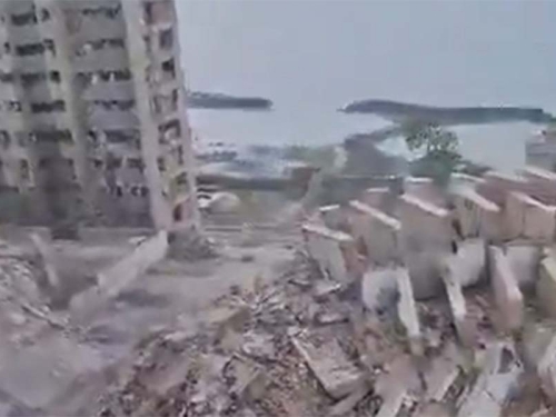 POTRESNE SCENE IZ VENEZUELE: Pogledajte kako spasioci izvlače pse iz zgrada srušenih potresom (VIDEO)