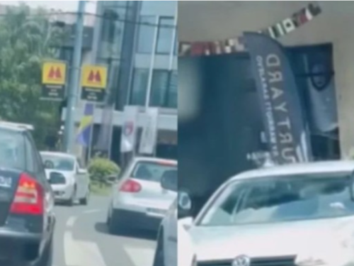 OPASNA VOŽNJA U CENTRU SARAJEVA: Ušao u suprotnu traku kod Skenderije (VIDEO)