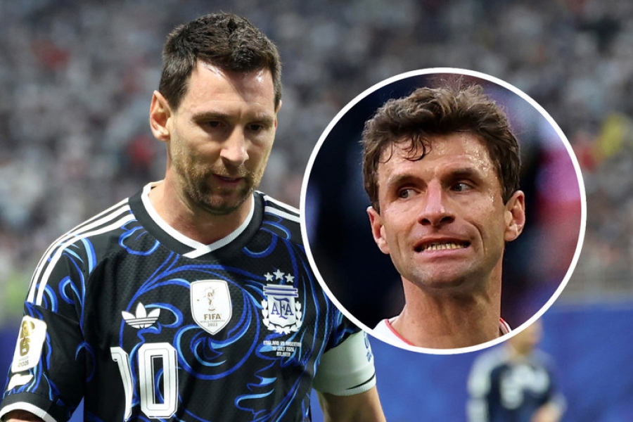 THOMAS MULLER SE PRISJETIO: 'Messi je bio pored mene. Pogledom je rekao sudiji 'gubimo, daj nam pomozi''