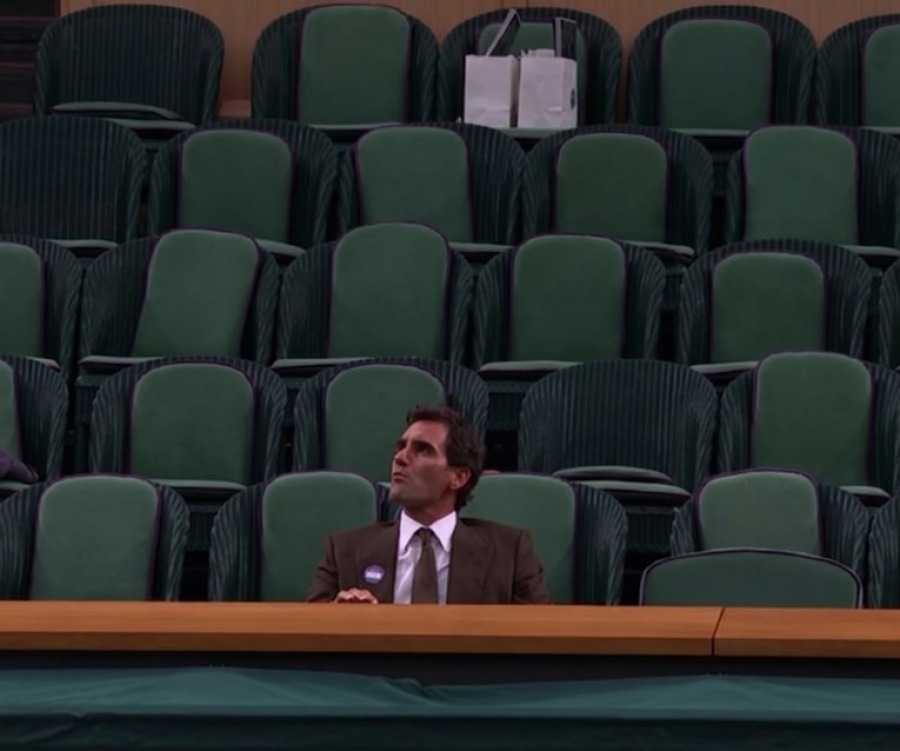 FOTOGRAFIJA USAMLJENOG FEDERERA NA WIMBLEDONU JE HIT: 'Je li ovo slika turnira'