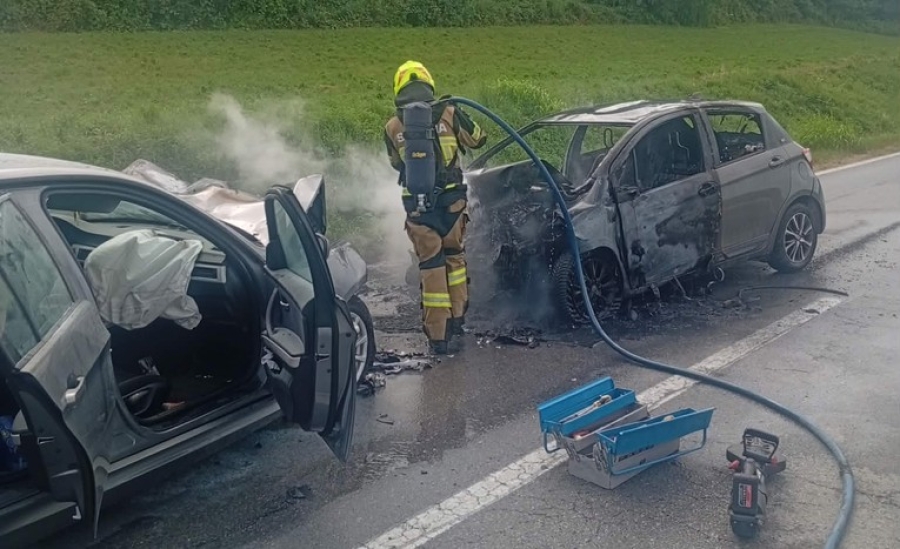 UŽAS U SUSJEDSTVU: Petero teško ozlijeđenih u lančanom sudaru, među njima i dvoje djece (FOTO)