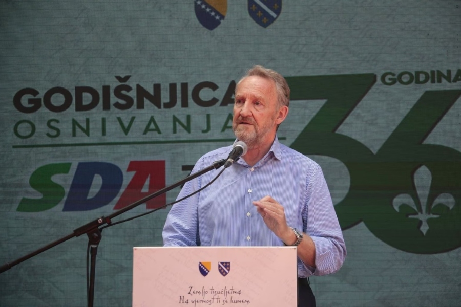 IZETBEGOVIĆ U ZENICI: 'Vlada Fadila Novalića riješila je svaki problem koji se pojavio'
