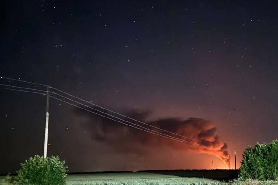 DUBOKO IZA LINIJE FRONTA: Ukrajinska vojska izvela napade na ruski aerodrom, gori ruska baza...