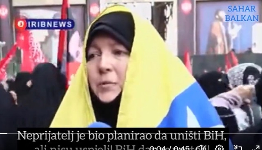 'NAŠE OČI SU UPRTE U VAŠU MOĆ I POBJEDU': Jedna žena iz Bosne i Hercegovine bila na dženazi ajatolahu Hameneiju