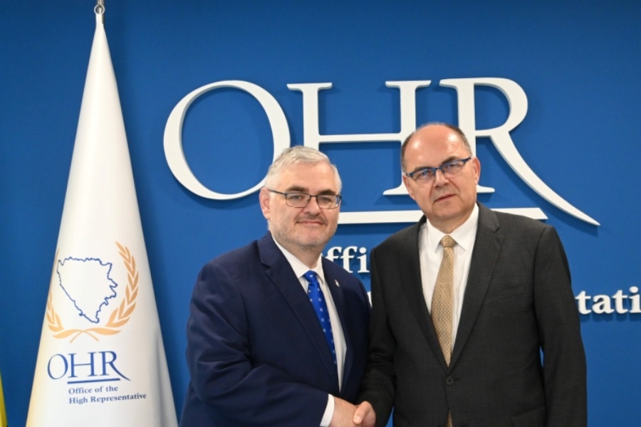 NOVA ETAPA ZA OHR: Louis J. Crishock preuzeo mandat i odmah se obratio javnosti
