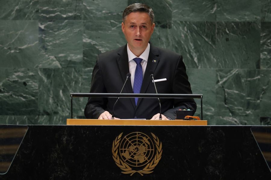DENIS BEĆIROVIĆ U UN-u: 'Poricanje genocida nad Bošnjacima je uvreda mrtvima i prijetnja živima'