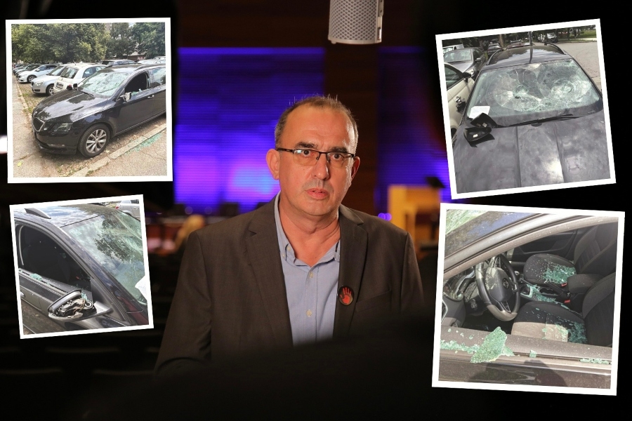 DINKO GRUHONJIĆ O NAPADU NA NJEGOVU PORODICU: 'Danima prije nego što su mi sinu demolirali automobil, pratili su me i govorili svašta o meni po svojim medijskim trovačnicama'