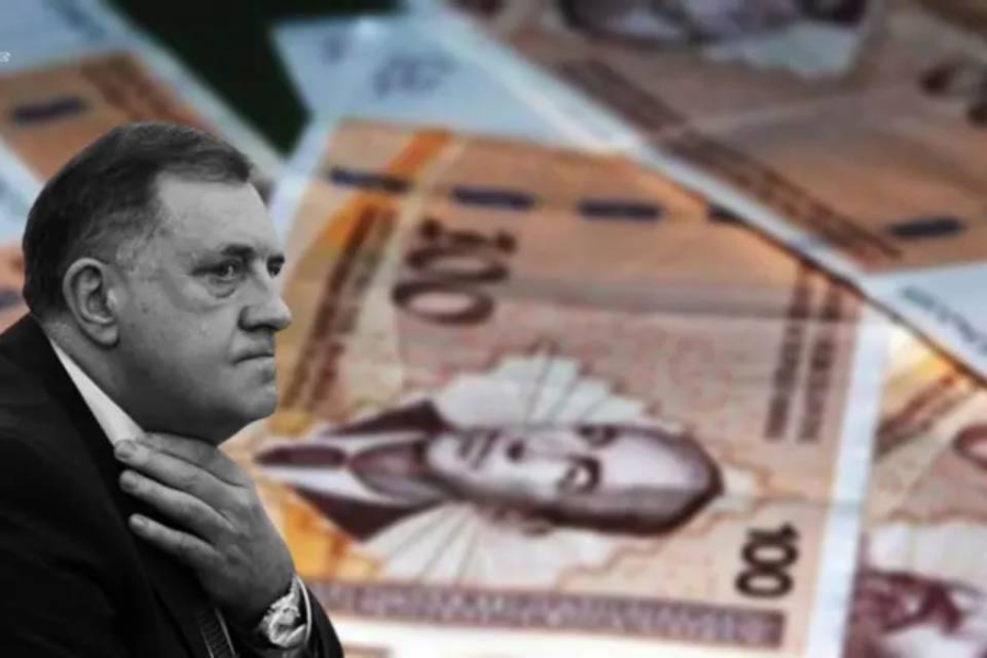 DODIKOV 'BOLJI' DIO BOSNE I HERCEGOVINE: Dug RS-a uskoro će dosegnuti dramatične brojke, svako novorođeno dijete dužno je...