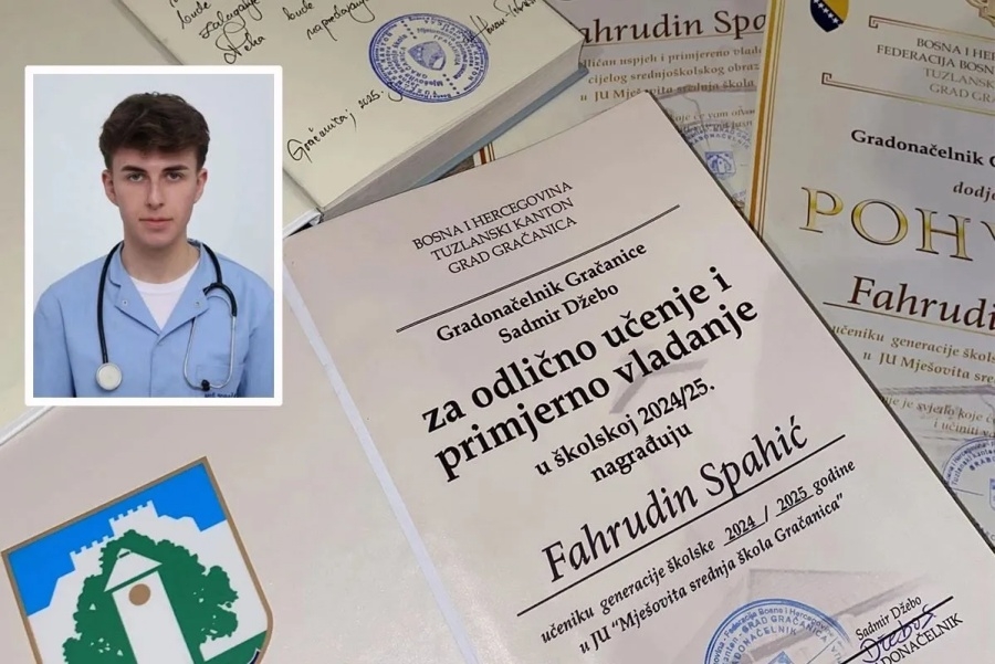 MLADI GENIJALAC IZ BiH: Fahrudin primljen na pet američkih koledža uz pune stipendije