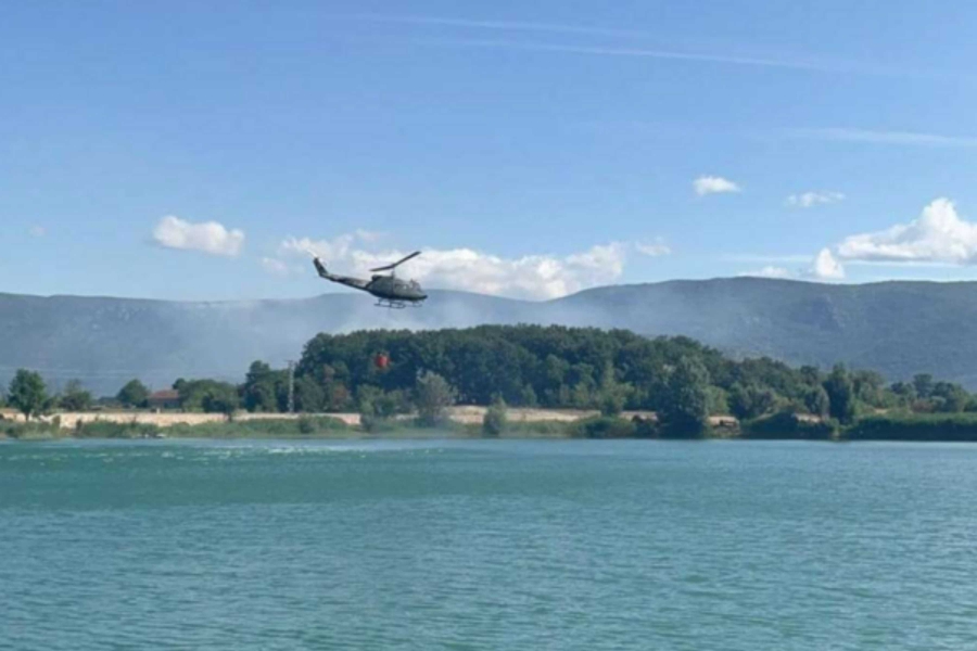 DRAMATIČNO NA SJEVEROZAPADU DRŽAVE: Požar se širi prema kućama, teren miniran i nepristupačan