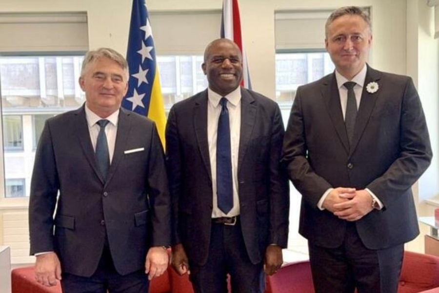 BEĆIROVIĆ I KOMŠIĆ U LONDONU: Velika Britanija poslala snažnu poruku podrške BiH i njenom ustavnom poretku