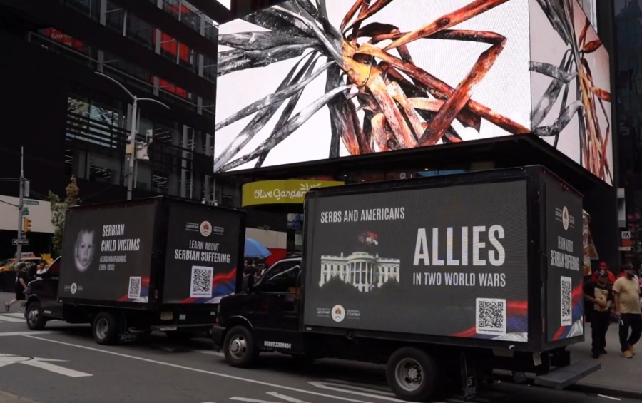 DODIKOVA PODLA REVIZIJA HISTORIJE: Na dan genocida u Srebrenici promovisao stradanje Srba u sred New Yorka (VIDDEO)