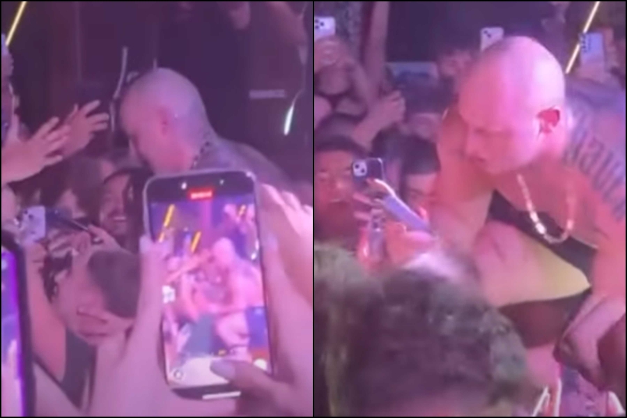 SKANDALOZAN NASTUP SRBIJANSKOG REPERA: Pogledajte šta je napravio obožavatelju na koncertu... (VIDEO)