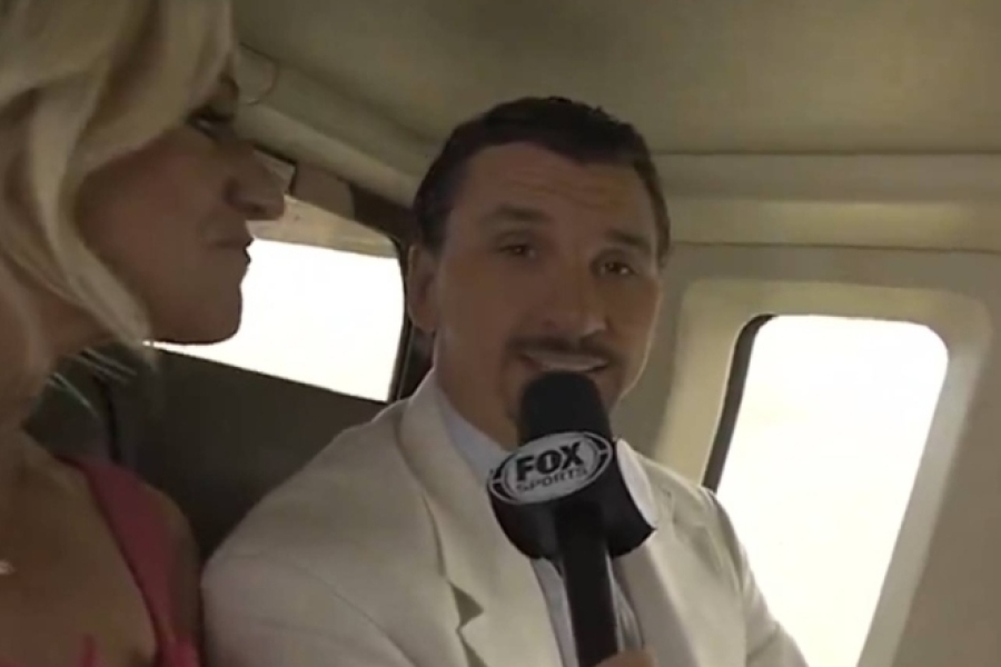 ZLATAN SE PREPLAŠIO PRED KAMERAMA: Pobjegla mu psovka čim je ušao u helikopter (VIDEO)