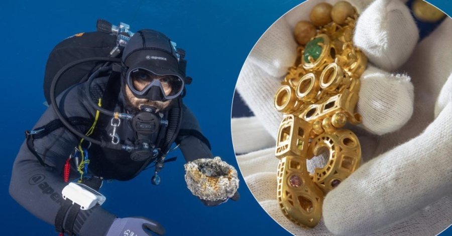 VELIKA ARHEOLOŠKA SENZACIJA U SUSJEDSTVU: Na dnu mora pronađeno VELIKO BLAGO - zlatni nakit, drago kamenje, biseri... (FOTO)