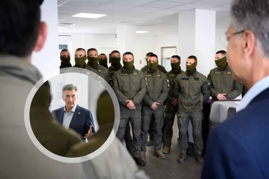 OSVETA MILANOVIĆU: Plenković u Parizu postrojio pripadnike ATJ Lučko koji će...