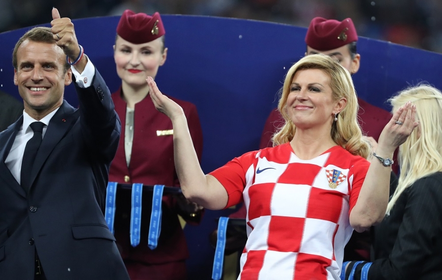 'MALA NOGOMETNA UTJEHA': Kolinda Grabar-Kitarović proslavila poraz Portugala pa 'pecnula' Ronalda