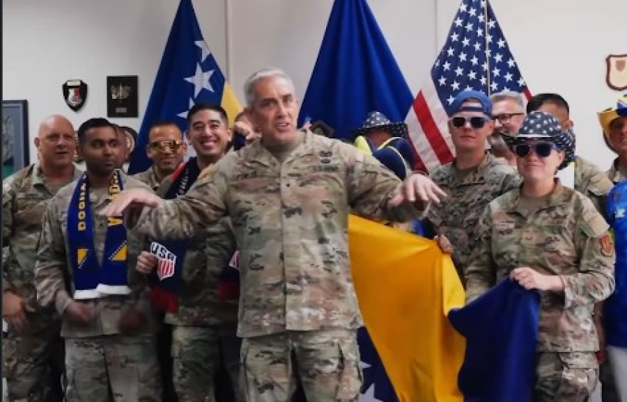 KO POBJEĐUJE VEČERAS: NATO štab Sarajevo objavio video koji je 'zapalio' mreže, komandant Fowler jednom rečenicom kupio Bosance i Hercegovce