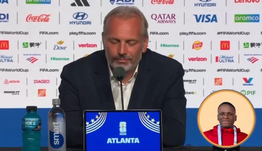 TRENUTAK KADA JE FUDBAL PAO U DRUGI PLAN: Selektor na press konferenciji saznao za smrt oca (VIDEO)